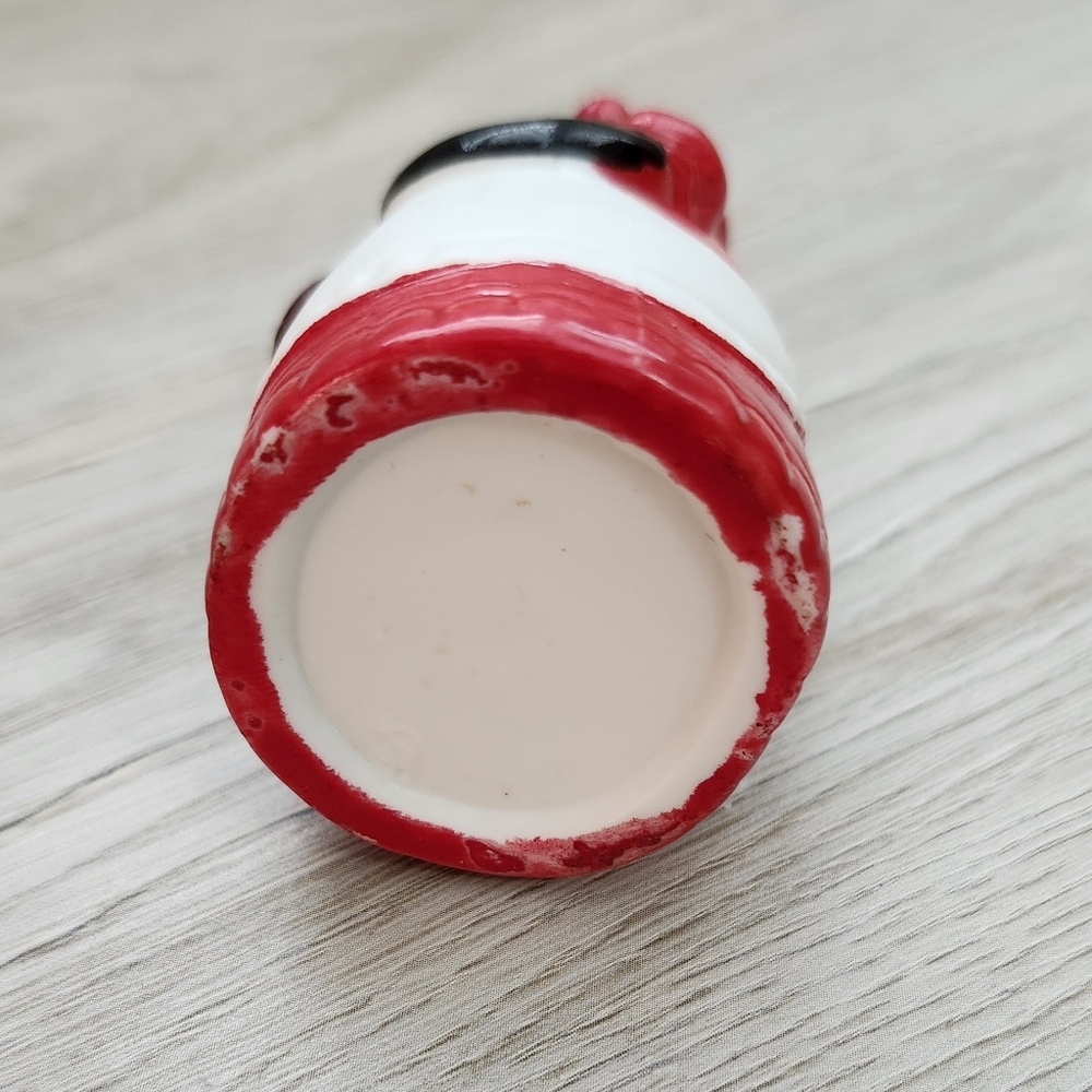 Vintage 1940s Black Americana Ceramic Toothpick Holder - Picture 6 of 7